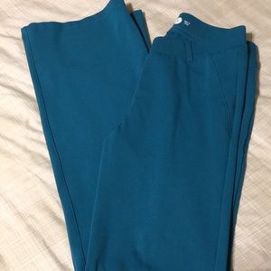 Turquoise Beta Brand Yoga Dress Pants